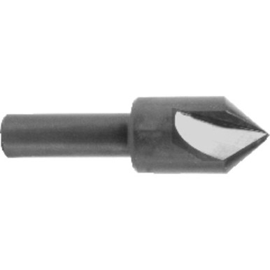 1" Cutting Dia. 1/2"Shank Dia, 3 Flute, 90 Degrees, HSS Countersink Series/List #1750 MT6523523
