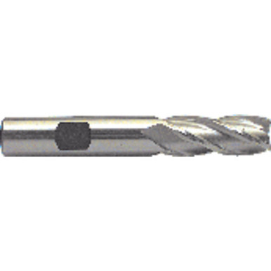 5/8" x 5/8" x 1 5/8"3/4" 4 Flute Single End HSSCo Finishing Center Cutting End Mill-Uncoated Series/List #4586 MT2544432