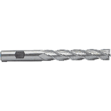 1 1/4" x 1 1/4" x 6" x 8-1/2" 4 Flute Single End HSSCo Finishing Center Cutting End Mill-Uncoated Series/List #4588 MT2544527