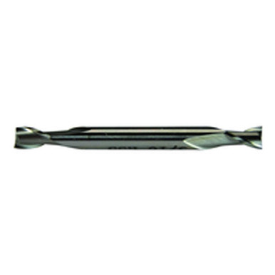 5/64" /16" x 1/8" x 2" 2 Flute Double End HSS Finishing Center Cutting End Mill-Uncoated MT2644329