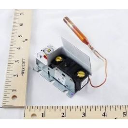 Johnson Controls A19AGD-8000 Temperature Control Remote Bulb Open-low 2' Fixed Differential 30°F-50°F 6' Cap