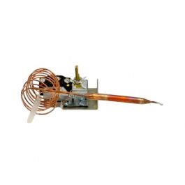Johnson Controls A19AGF-13 SPDT Remote Bulb Temperature Control 55°F-90°F 4' Capillary 3/8"X6"