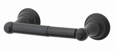 Toilet Paper Holder, Vintage Design, Matte Black