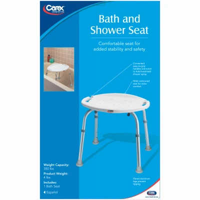 Adjustable Bath & Shower Seat