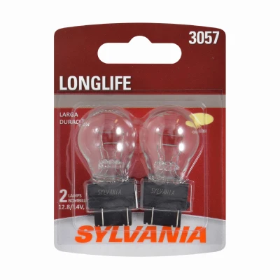 3057 Long Life Miniature Clear Bulb, 3057LL BP2, 2-Pk.
