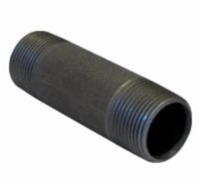 3 x 10 In. Pipe Nipple, Black