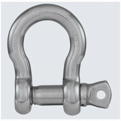 Anchor Shackle, Stainless Steel Finish, 3/8 In.