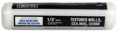 Woven Paint Roller Cover, Polyester, 9 x 1/2 In. Nap