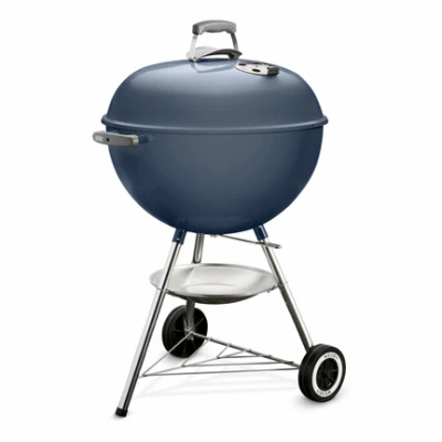 Original Charcoal Kettle Grill, Slate Blue, 22-in