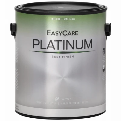 Platinum Interior Paint & Primer + Stain Blocker, Deep Base Semi-Gloss Latex, 1 Gallon