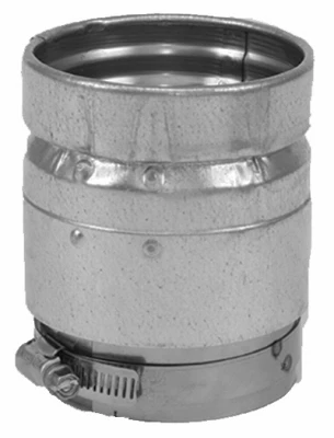 Pellet Pipe Connector, Adjusts for 3 Or 4-In. Flue Collar