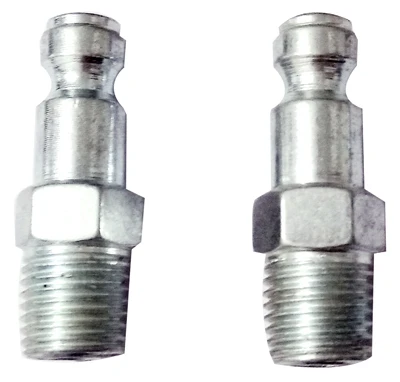 T Automotive Plug, 1/4 x 1/4-In. MNPT, 2-Pk.