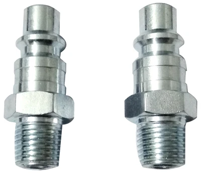 I/M Industrial Plug, 3/8 x 1/4-In. MNPT, 2-Pk.