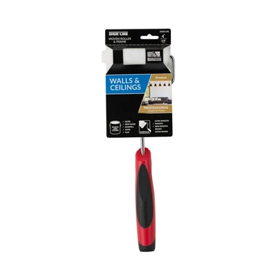 Mini Paint Roller Cover & Frame, 4 x 3/8 In. Nap