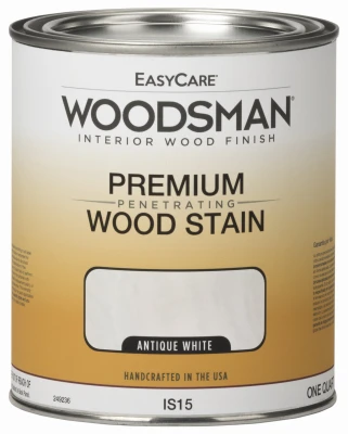 Woodsman Interior Stain, Oil Base, Antique White, Qt.
