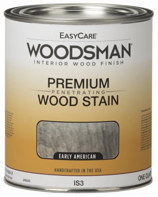 Woodsman Interior Stain, Oil Base, Early American, Qt.
