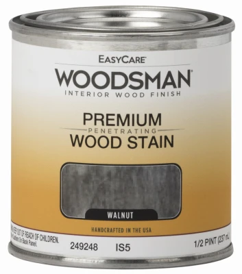 Woodsman Interior Stain, Oil Base, Walnut, 1/2 Pt.