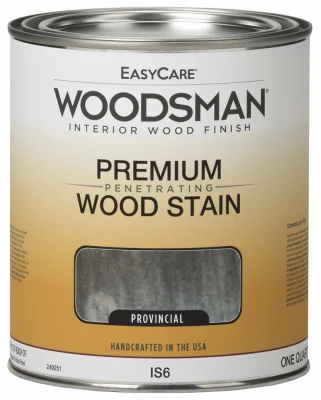 Woodsman Interior Stain, Oil Base, Provincial, Qt.