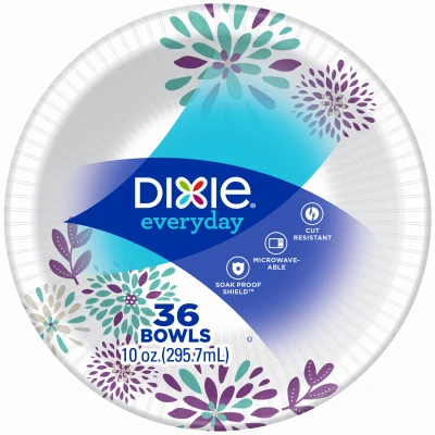 Heavy‑Duty 10‑oz Disposable Bowls – 35‑Count Pack