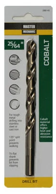 25/64 x 5-1/8 In. Cobalt High-Speed Drill Bit