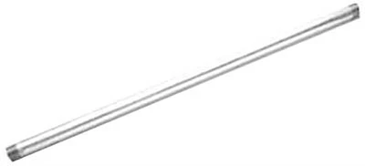 2 In. x 10 Ft. Galvanized Steel Pipe, Import, Threaded
