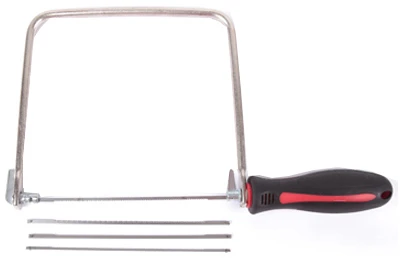 Coping Saw, Soft-Grip Handle, 6 In., 20-TPI