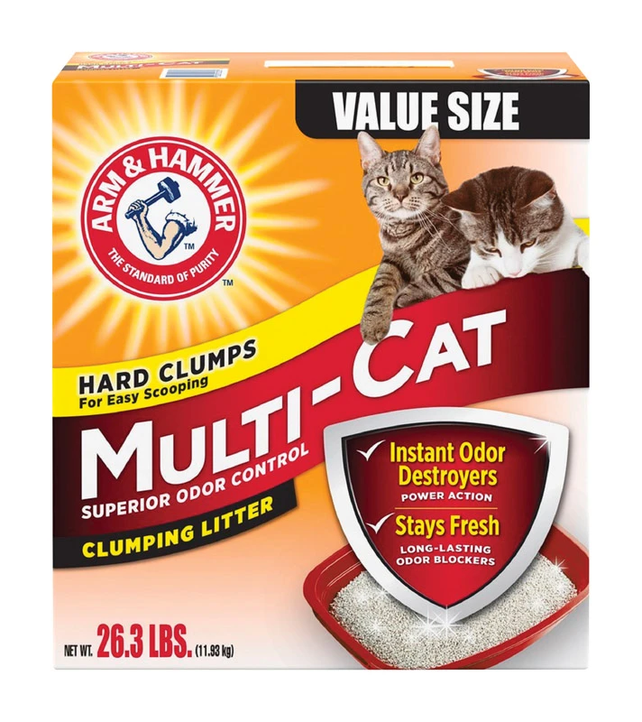 Multi-Cat Strength Clumping Litter, 26.3 Lbs.