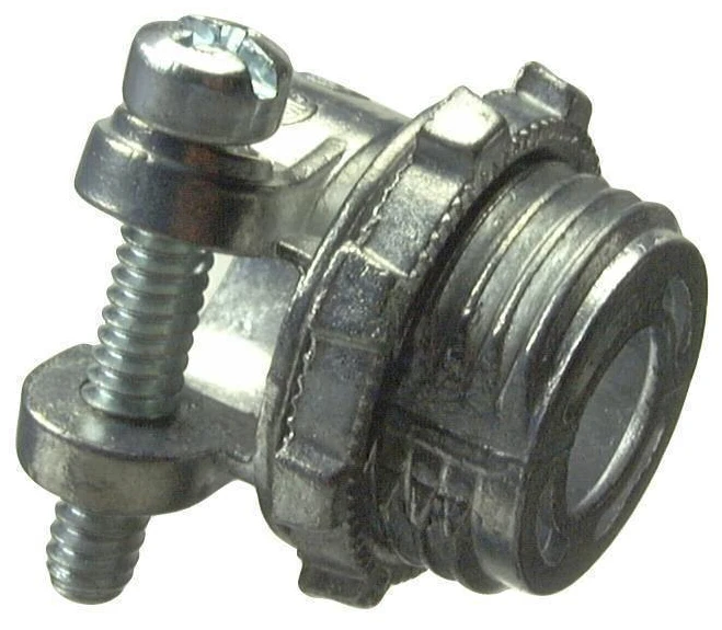 Straight Squeeze Type Connectors, 3/4-In., 3-Pk.