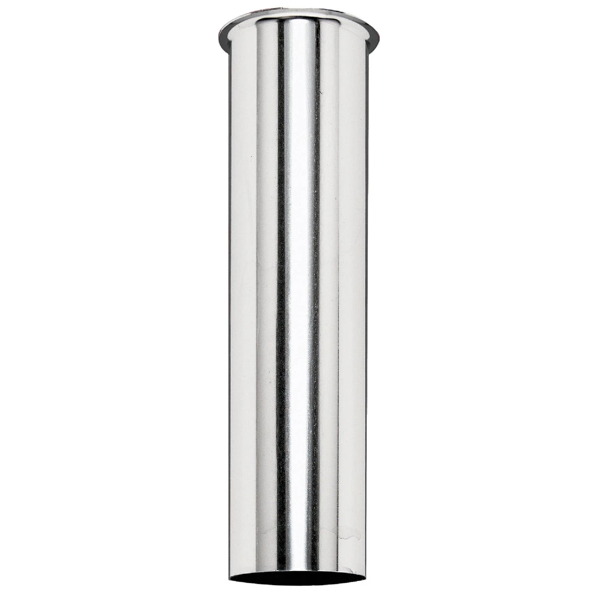 Sink Tailpiece, Chrome Plated, 22 Gauge, 1-1/2 x 8-In.