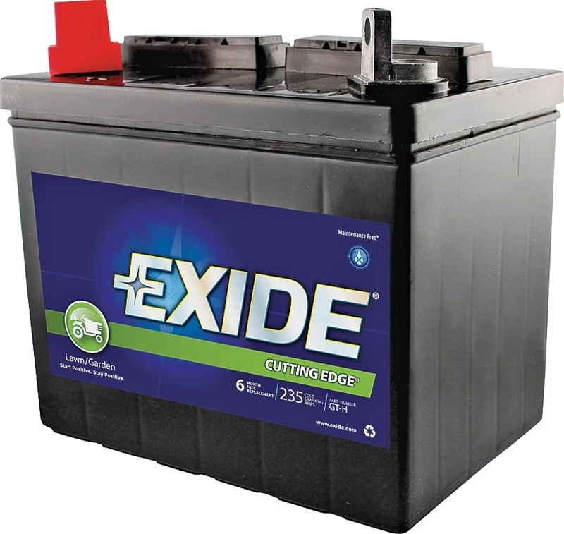 12-Volt Cutting Edge Lawn Tractor Battery, Left Side, 235 Amps