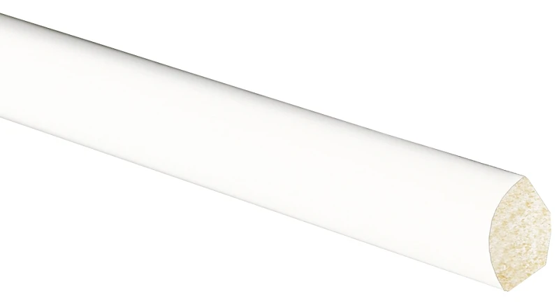 Interior Crown Moulding, Crystal White Polystyrene, 9/16-In. x 8-Ft.