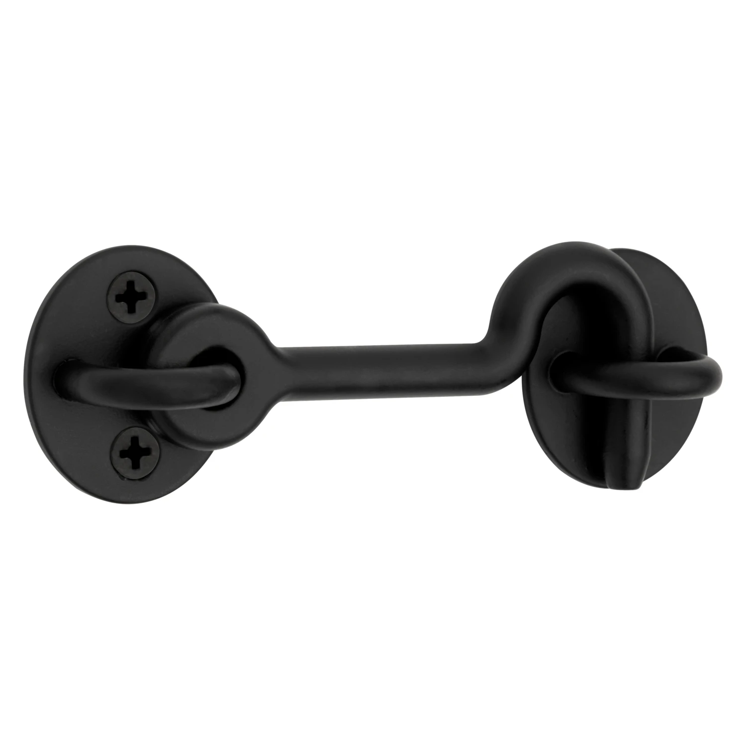 Privacy Door Hook for Interior Sliding Doors, Matte Black