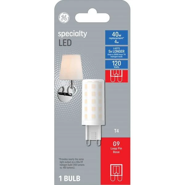 Specialty LED Bulb, T4 Pin Base, 4 Watt