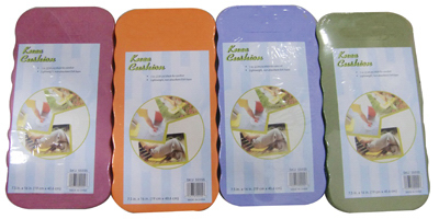 Knee Pad Cushion, 7.5 x 16 x 1 In., Assorted Colors