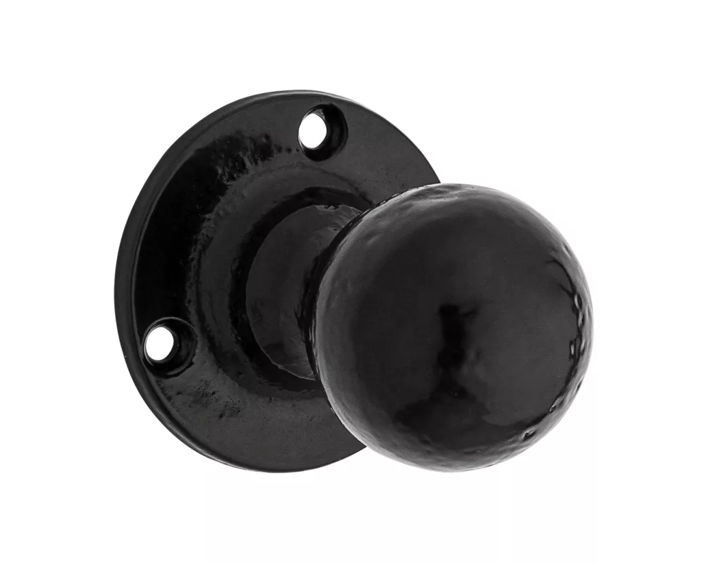Decorative Knob Pull, Black
