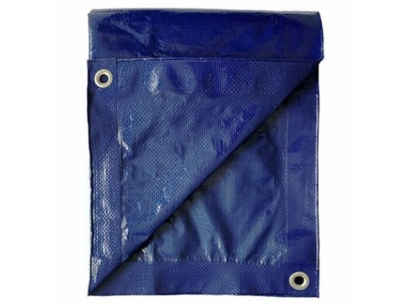 Storage Tarp Cover, Blue Polyethylene, 16 x 20-Ft.