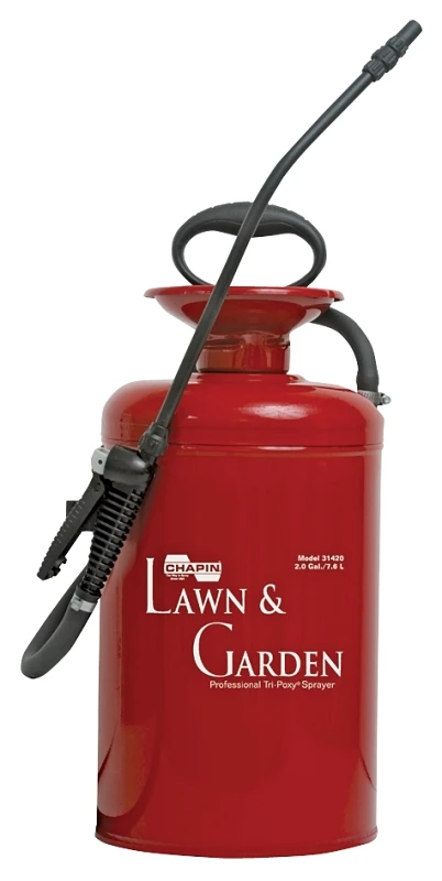 Lawn & Garden Tri-Poxy Steel Sprayer, 2-Gallons
