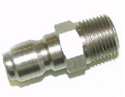 3/8 M x 3/8 MPT QC Pressure Washer Plug