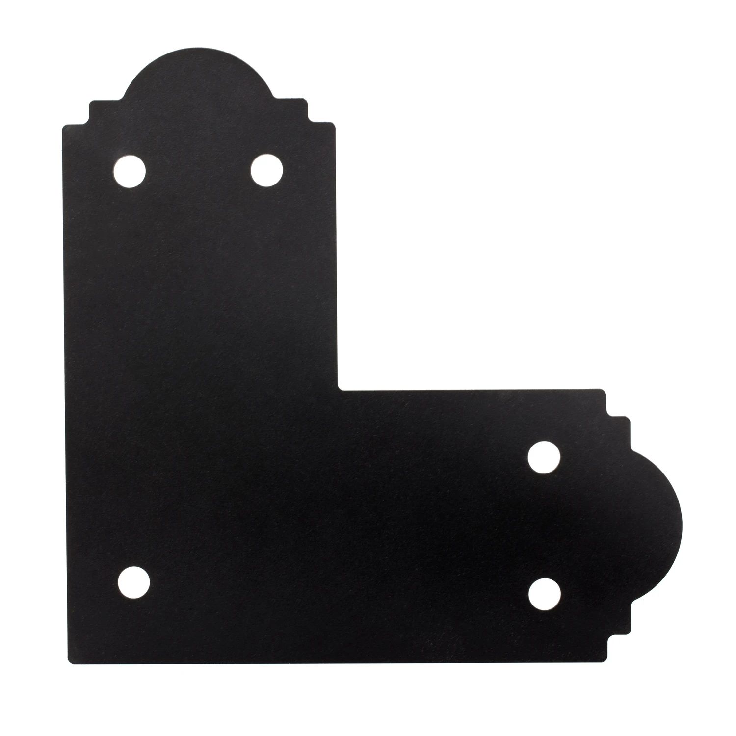 Outdoor Accents L Strap, ZMAX Coated, Galvanized Steel, 6 x 6 In.