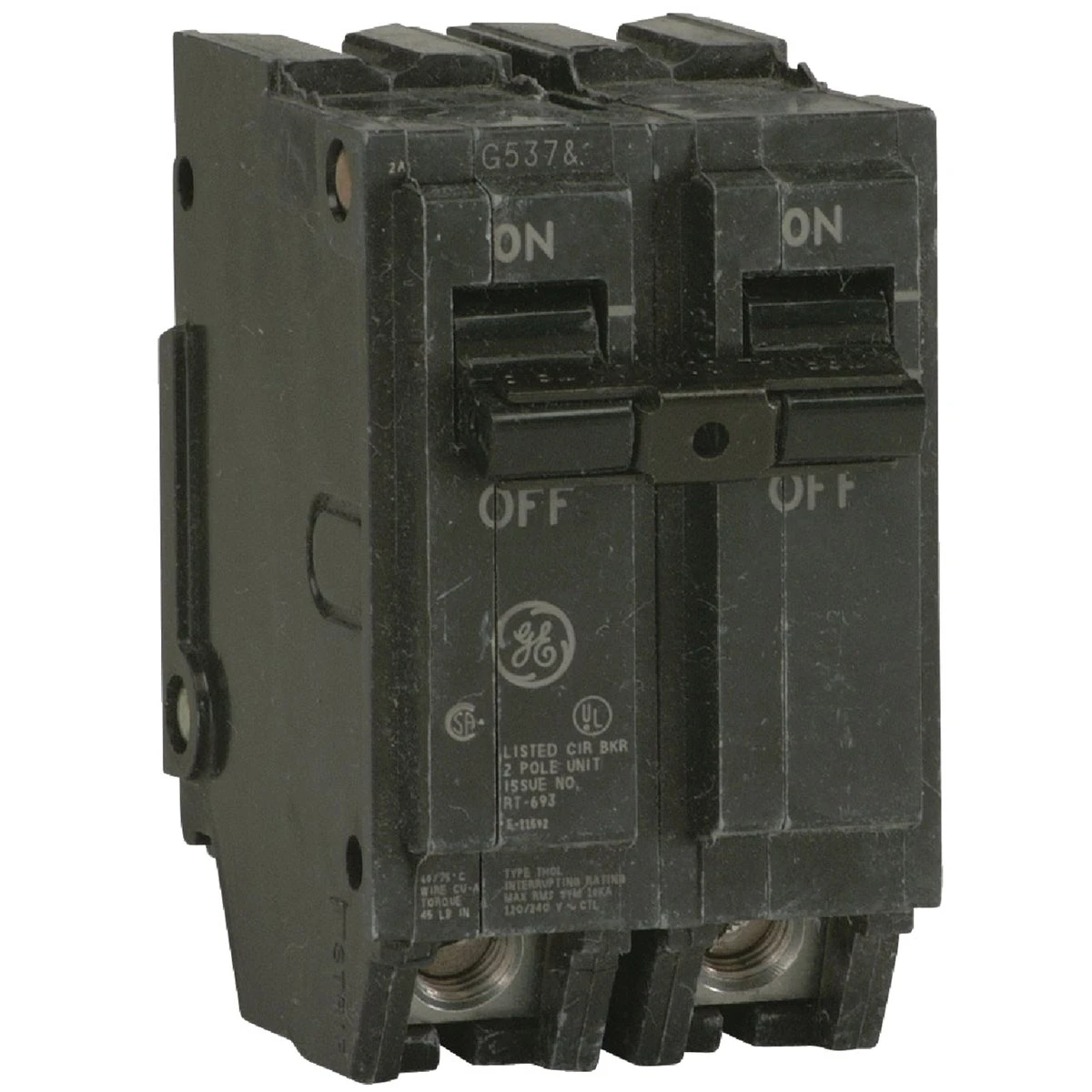 2 Pole Circuit Breaker, 1-In., 120/240-Volt, 100-Amp
