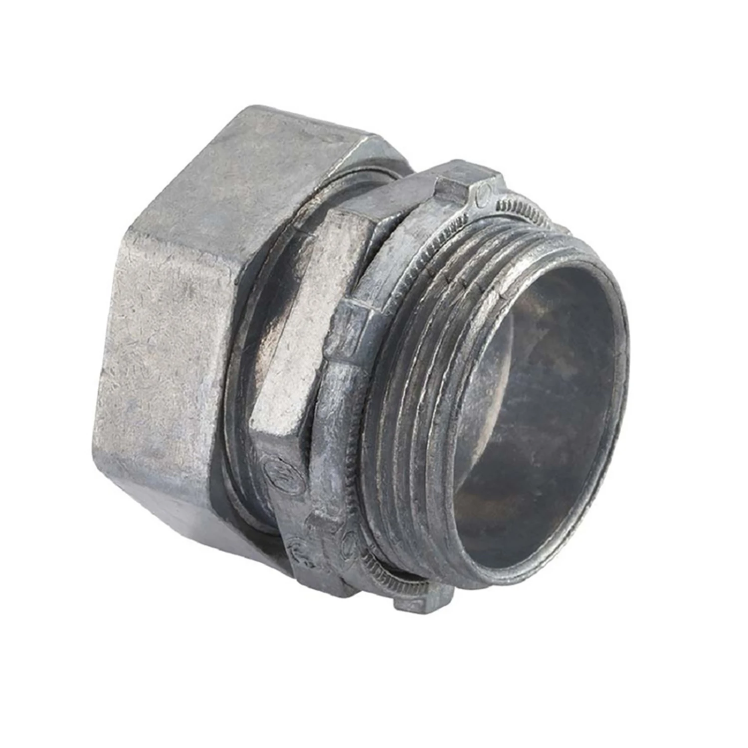 Electrical Metallic Tubing Compression Connectors, 1/2-In., 5-Pk.