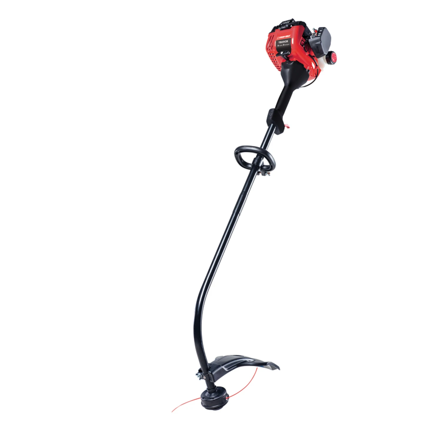 Curved Shaft Gas String Grass Trimmer, TB25CB, 25cc 2-Cycle Engine