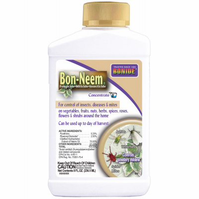 Captain Jack's Neem Max for Plants, Organic Cold Pressed Neem Oil Spray, 16 oz. Concentrate