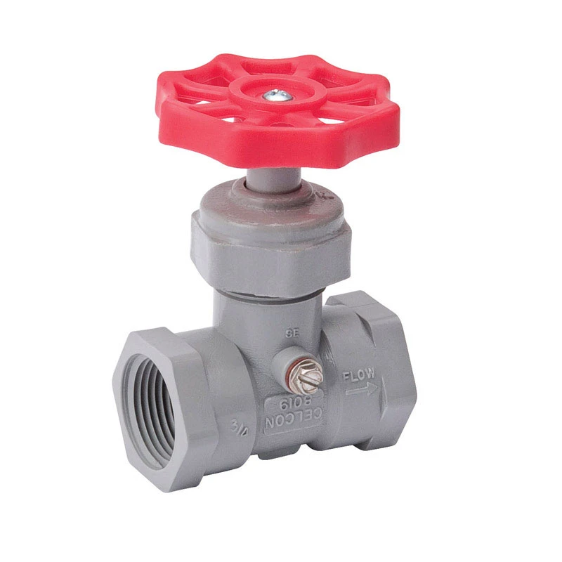 Celcon Threaded Stop & Waste Valve With Drain Cap, 1/2 In.