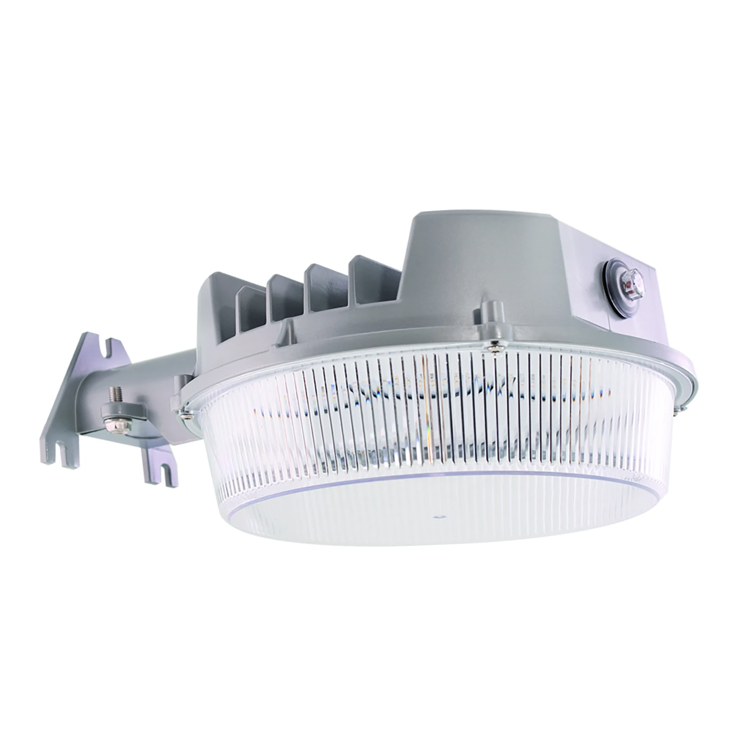 LED Large Area Light, Dusk-to-Dawn, 4000 Lumens, Gray