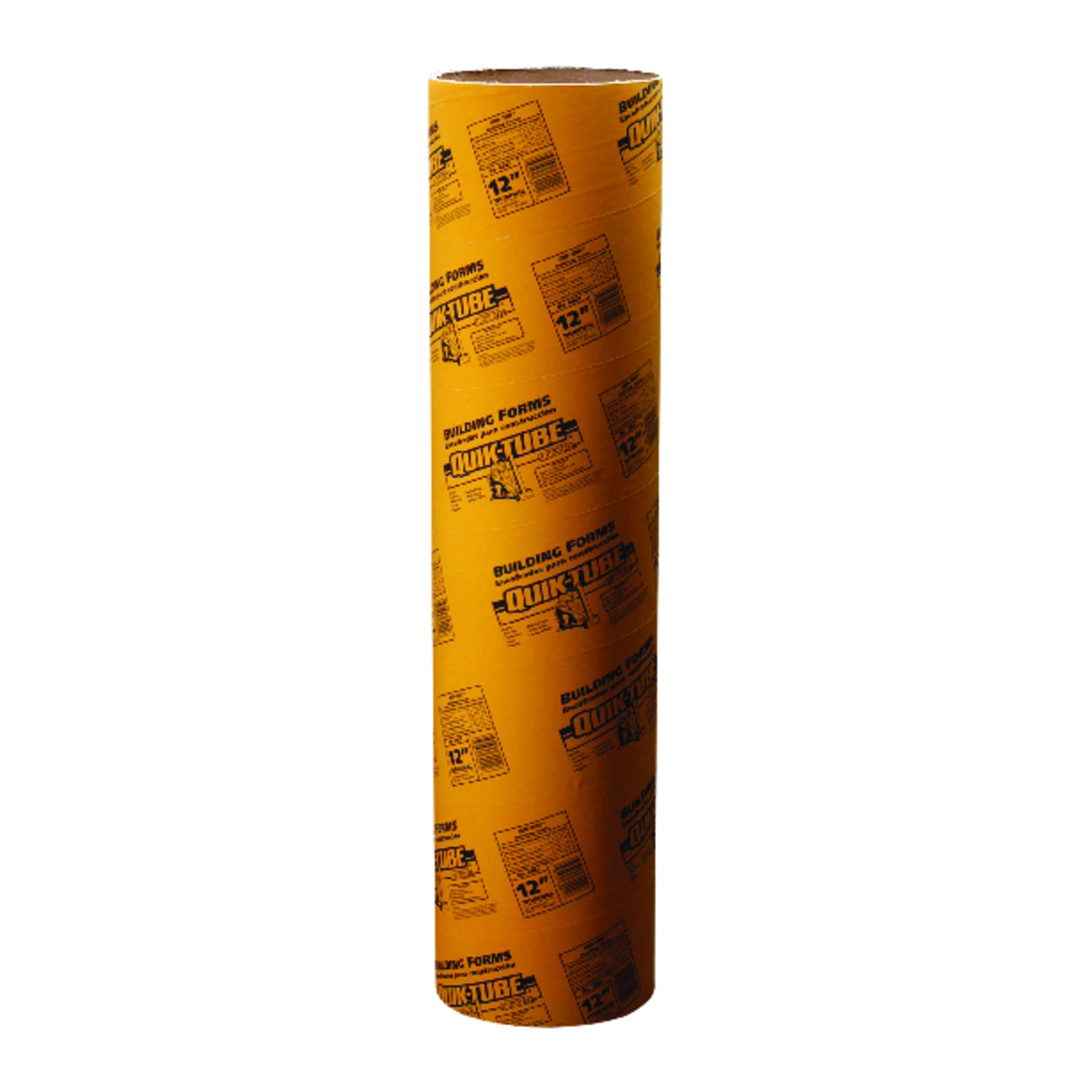 Quiktube Concrete Forming Tube, 12 In. x 4 Ft.