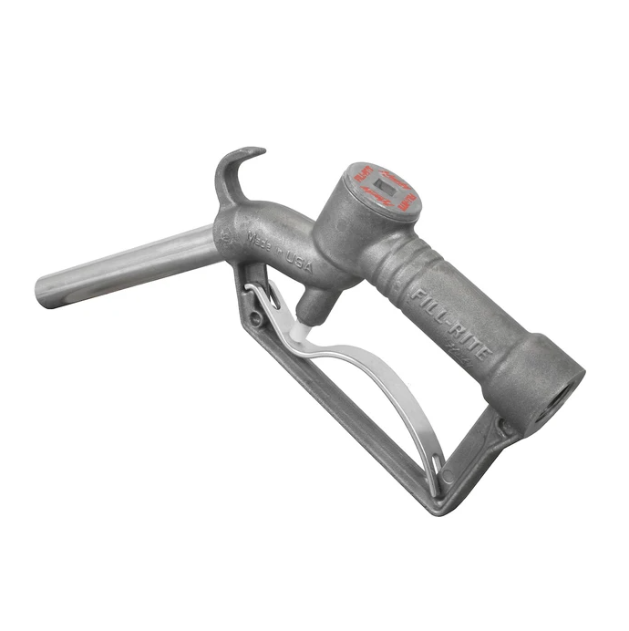 Frhmn075s ¾" Aluminum Manual Fuel Transfer Nozzle With Hook