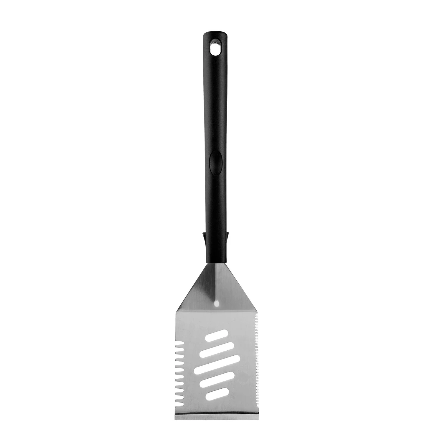 Stainless Steel Spatula, Foldable Plastic Handle