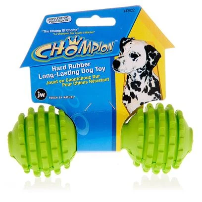 Chompion Rubber Dog Chew Toy, Assorted
