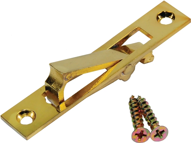 Edge Cabinet Pull, Brass,3 In.
